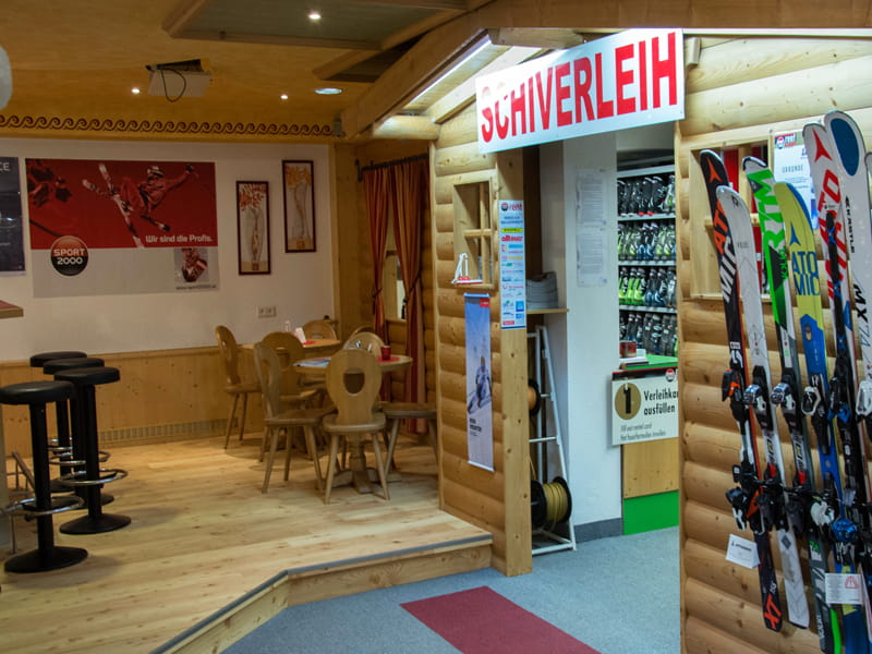 Skiverhuur winkel SPORT 2000 Venter Kaufhäusl in Venterstrasse 40, Vent