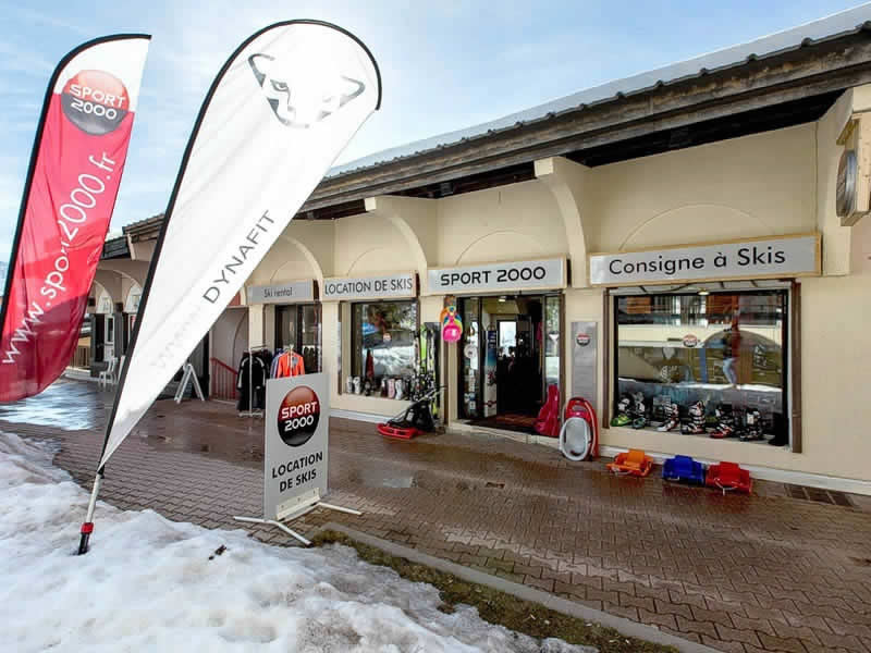 Skiverhuur winkel FL Sport in Village du Clos des Fonds, Place des Arcades - Les Deux Alpes 1800, Les Deux Alpes 1800