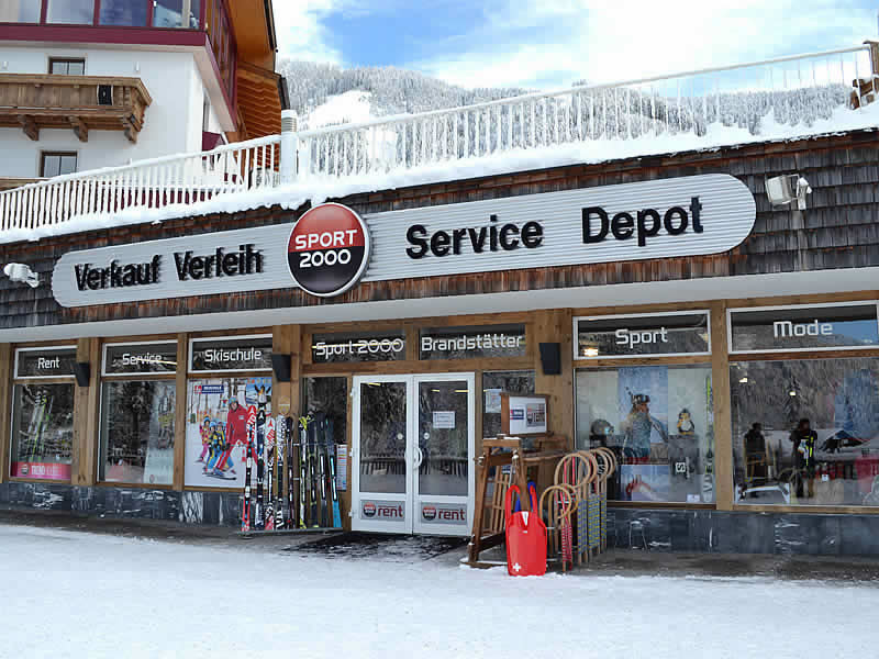 Skiverhuur winkel SPORT 2000 Brandstätter Ikarus Bahn in Weng 149 - Talstation Ikarus, Werfenweng