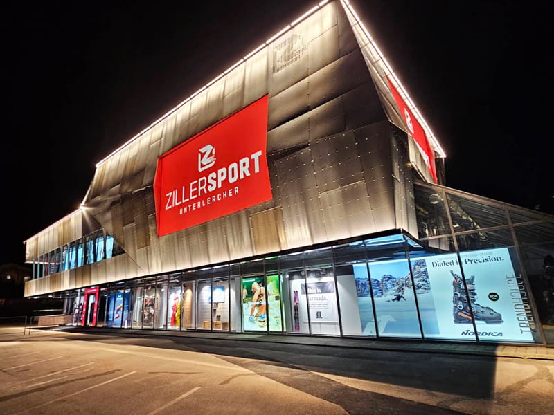 Skiverhuur winkel SPORT 2000 Zillersport Unterlercher in Zillertalstrasse 10, Fügen